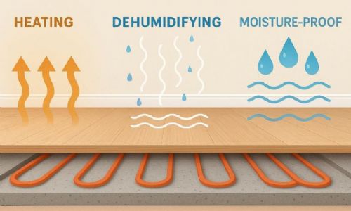 地暖新觀念！恆溫、除濕、防潮三合一，打造乾爽暖意的家
